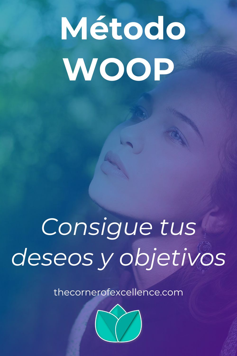 consigue lo que deseas con método WOOP conseguir objetivos cumplir deseos chica deseando