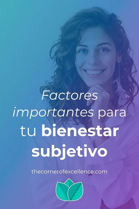 factores bienestar subjetivo elegante mujer segura