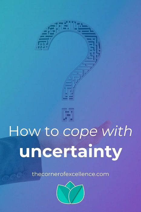 how cope with uncertainty manage uncertainty tolerate uncertainty uncertain hand question mark