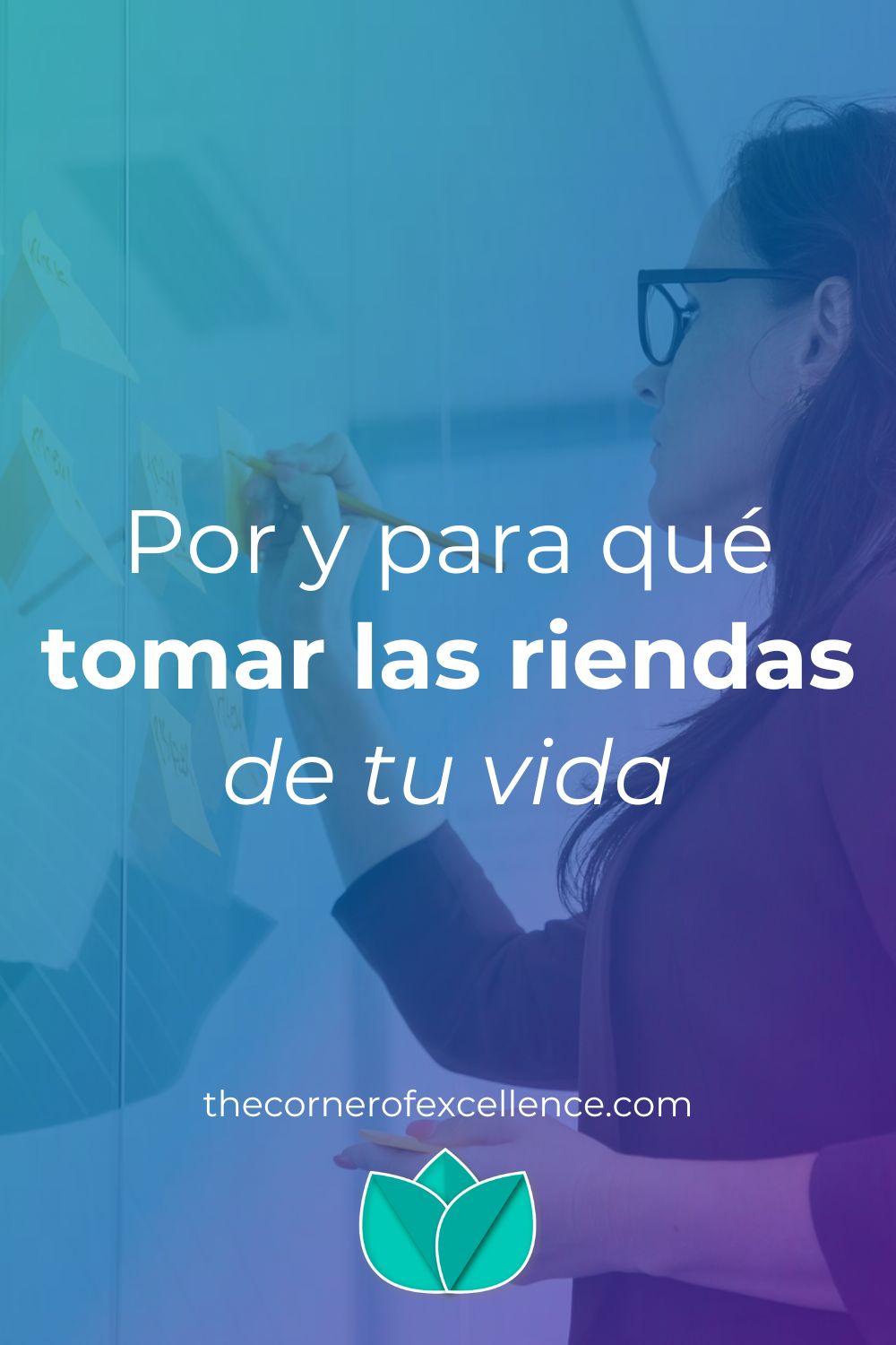 Por y para qué tomar las riendas de tu vida mujer escribiendo