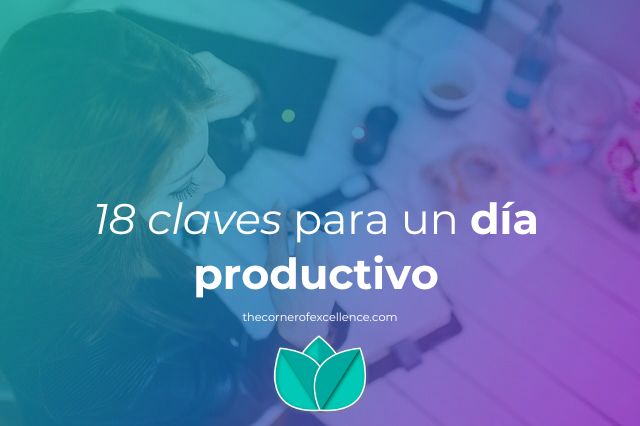 claves dí­a productivo tener un día productivo mujer pensando boli