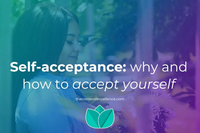 self-acceptance accept yourself accept oneself pleased woman