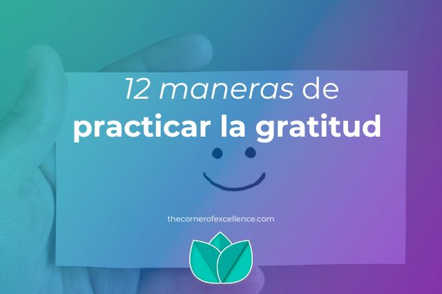 practicar la gratitud sentirse agradecida agradecido dar gracias tarjeta sonrisa