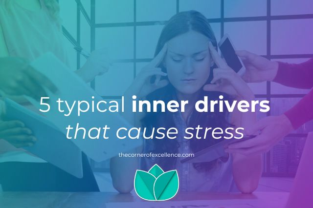 inner drivers that cause stress stressed woman multitasking