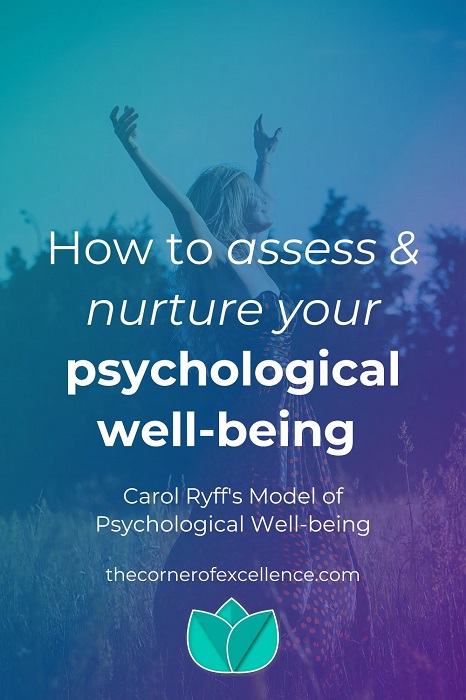 Carol Ryff's model of psychological well-being woman freedom field