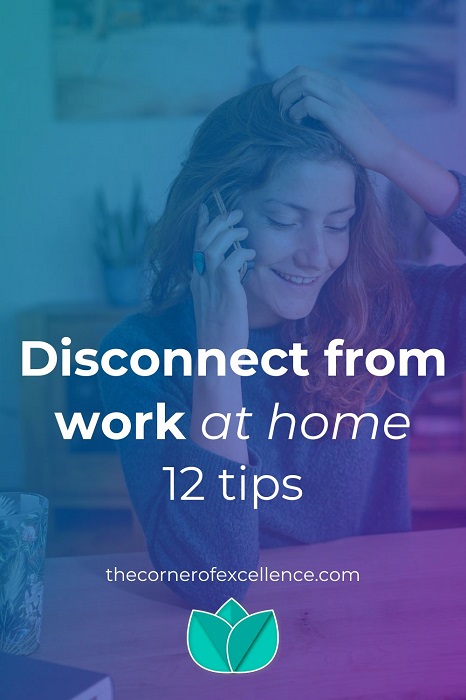 disconnect from work at home unplug from work at home disconnect home office unplug home office woman phone