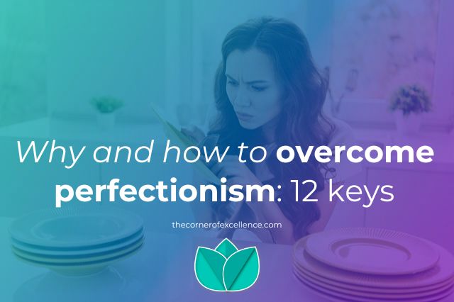 overcome perfectionism perfection perfectionist woman polishing dish