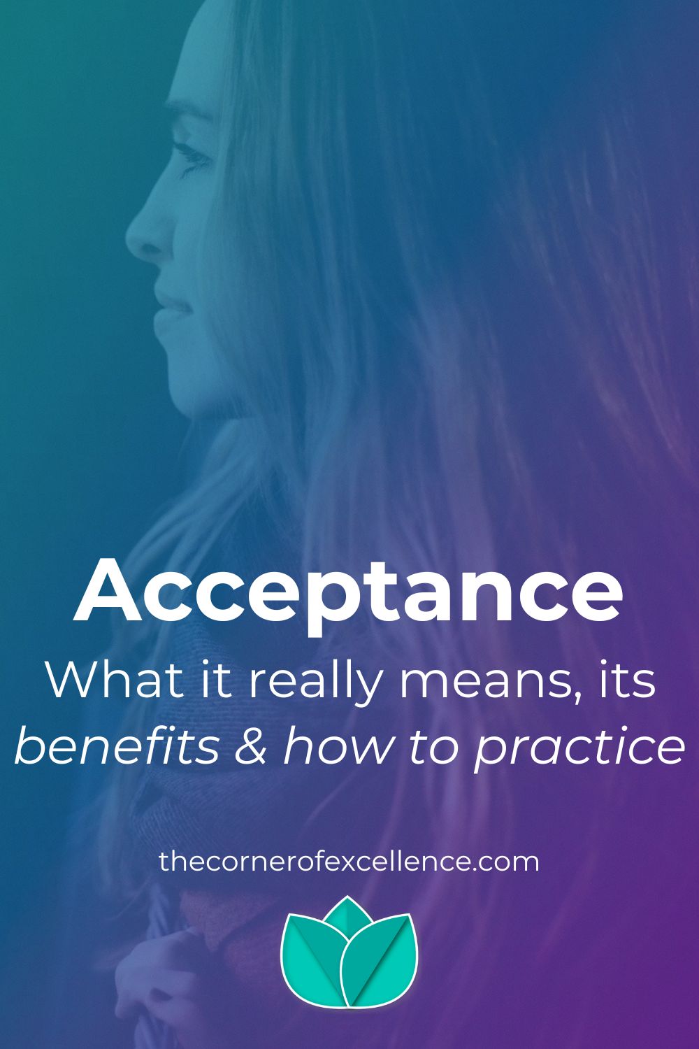 acceptance benefits how practice acceptance accept woman on balcony