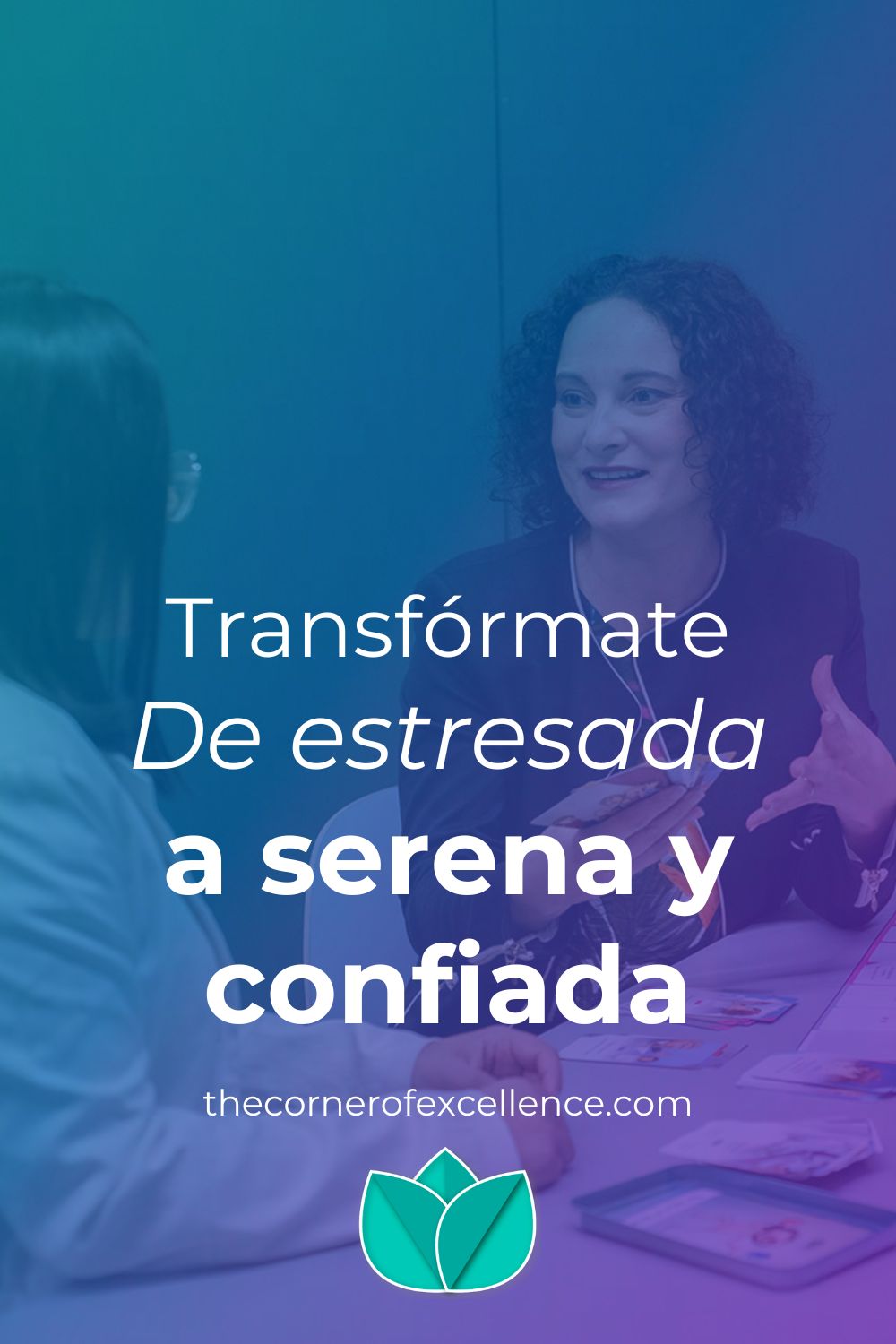 Transfórmate De estresada a serena y confiada reducción del estrés autoconfianza serenidad