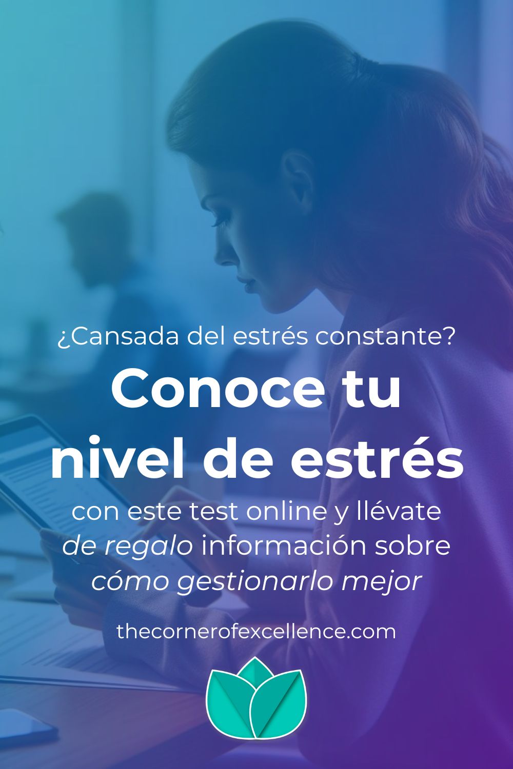 Test nivel de estrés con base científica. Averigua cuál es tu nivel de estrés y llévate un regalo. Evalúa tu estrés con el test online gratis densidad de estres cronico