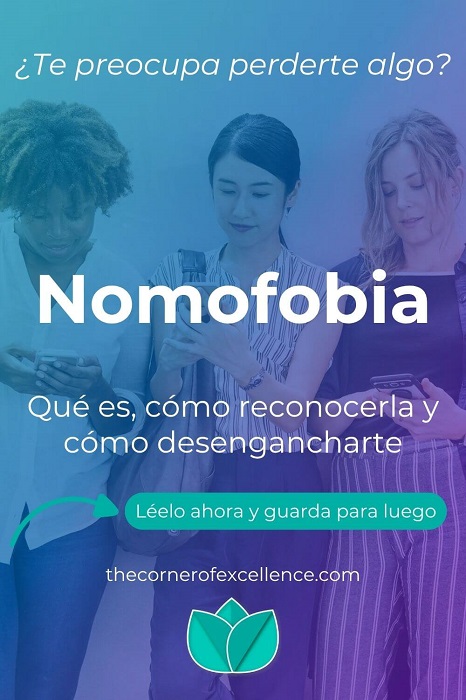 Como reconocer que tienes nomofobia dependencia del movil sindrome FOMO mujeres con smartphone mujeres con movil